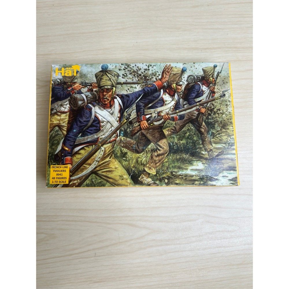 HaT 8041 French Line Fusiliers 1/72 Scale 48 Figures Napoleonic Model Set 2001